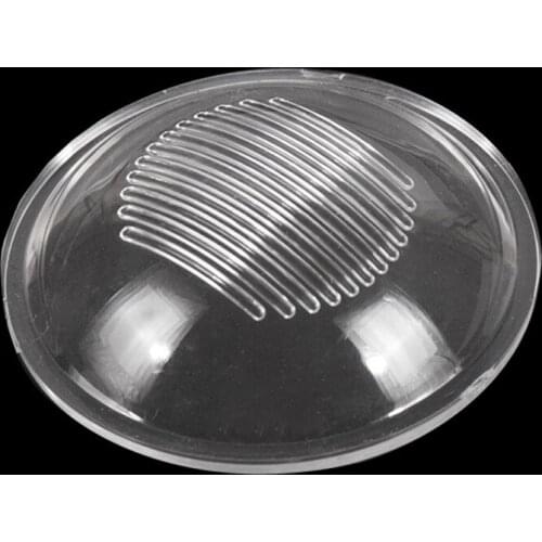 Diameter 78mm Astigmatic stripe high transparency PC lampshade lens