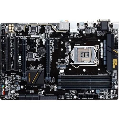 For Gigabyte GA-B150-HD3 DDR3 Original Used Motherboard B150-HD3 B150 Socket LGA 1151 DDR3 USB3.0 SATA3 PCI-E3.0