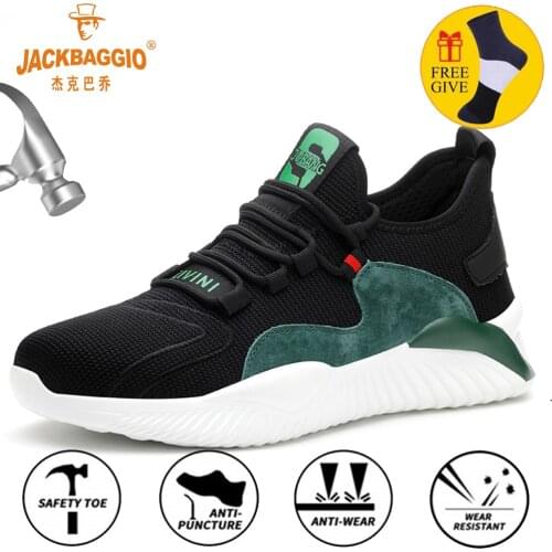 JACKBAGGIO Mens Breathable Sneakers