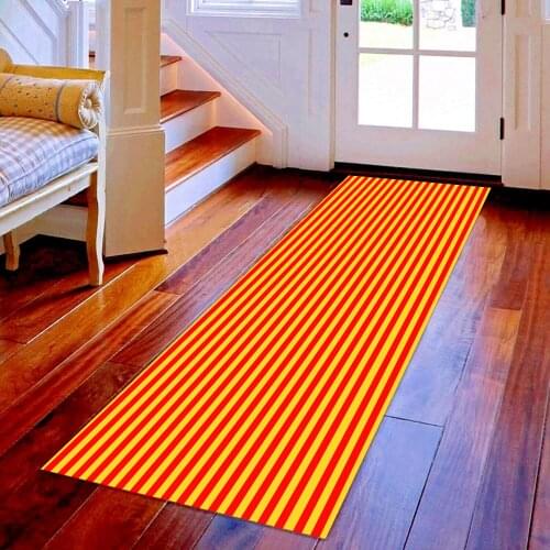 Yellow Red Patterned Carpet, Runner Rug,Hallway Runner Rug,Runner,Floor Rug,Corridor Rug,Decorative Rug