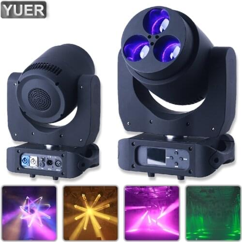 60W 0SRAM LED RGBW 4IN1 Zoom Bee Eye Dyeing Beam Effect Light DMX512 Music Control DJ Disco Stage Prom Wedding Bar Club Indoor