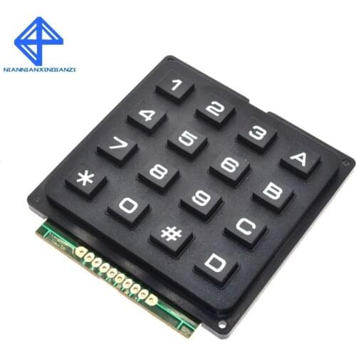 4 x 4 Matrix Array 16 Keys 4*4 Switch Keypad Keyboard Module for Arduino