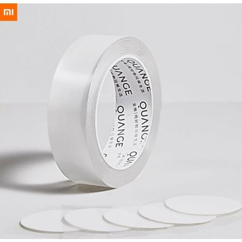 New xiaomi quange magic Glue Multifunctional Double-sided Non-marking tape reusable Fixed Glass Wall Universal Adhesive Tape