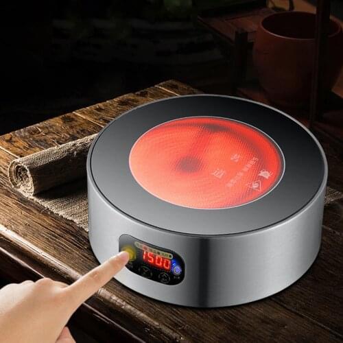 220V Multifunction Electric Heater Stove Hot Cooker Plate For Hotpot Tea Maker Water Heater Boiler Milk Heating Seat 1500W