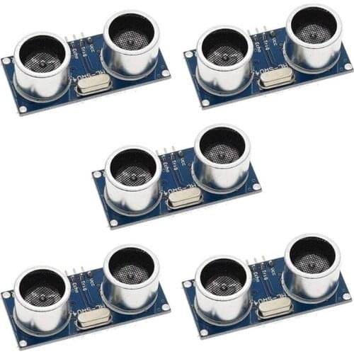 5pcs/lot HC-SR04 Module Board Ultrasonic Sensor Distance Modules Suitable For Nano Robot XBee ZigBee By ElecRight