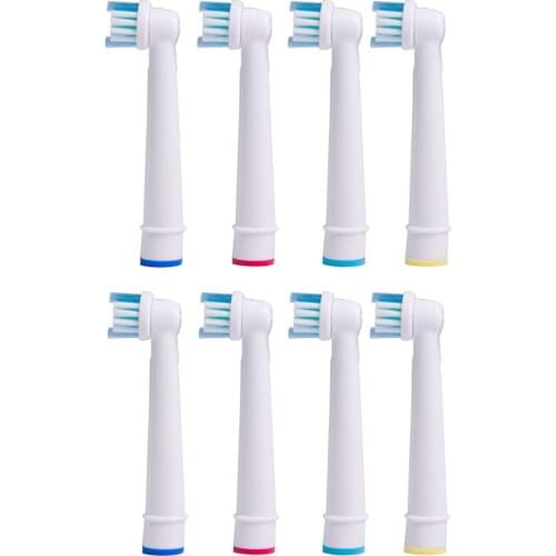8x Replacement Brush Heads For Oral-B Electric Toothbrush Fit Advance Power/Pro Health/Triumph/3D Excel/Vitality Precision Clean