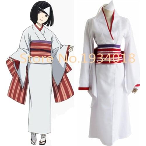 Noragami Nora Kimono Yukata Cosplay Costume Dress Cosplay Costume Halloween Costumes