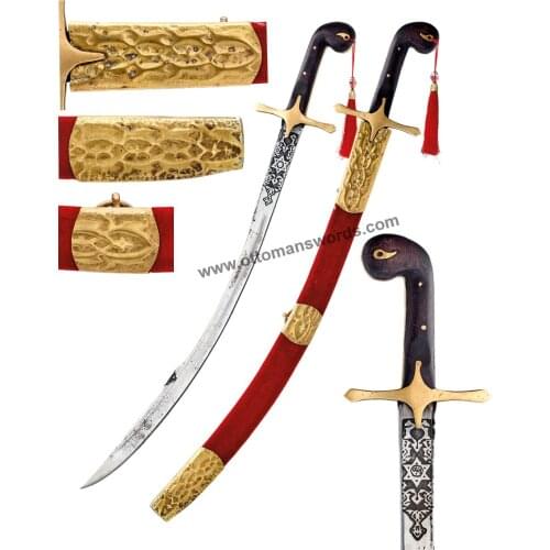 Ottoman Sword Hand Forged in Carbon Steel