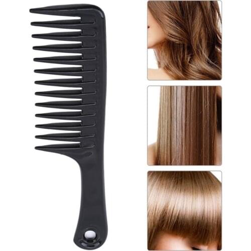 4 Colors Grove Hairdressing Comb Heat Resistant Woman Wet Detangle Curly Hair Brushes Pro Salon Styling Tools