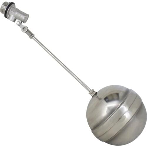 Tank Float Valve stainless steel ball float valve Round ball Floating Ball Valve DN15 -DN50 Cold and Hot Water