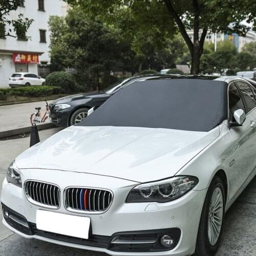 Practical Car Windscreen Cover Anti Ice Snow Frost Shield Dust Protection Heat Sun Shade Ideally for Front Car Windshield Hot