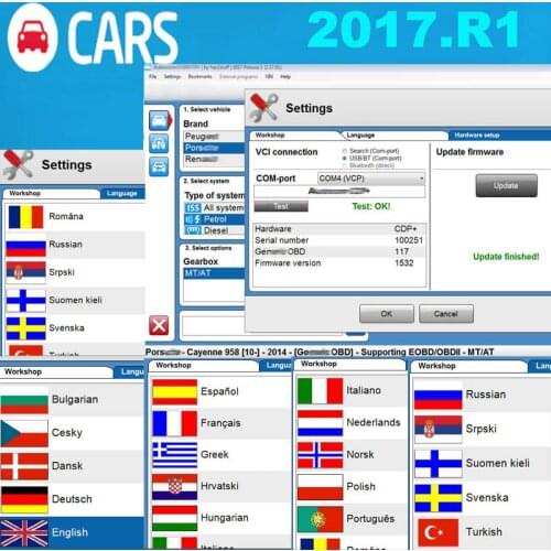 Software 2017.R1 Add New Car Truck 2017.R1 Free Activate 2016.00 Free Keygen 2017.01 For TCS PRO Multidiag Dianostic Tool