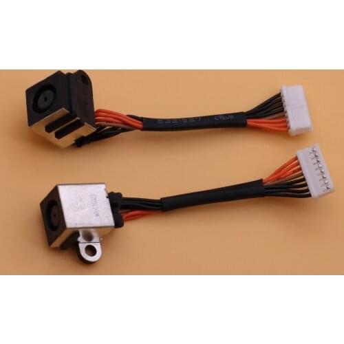 1pcs DC Power Jack With Cable For Dell Inspiron 17R 5720 7720 N7720 Laptop Connector Port Plug Socket Replacement Wire