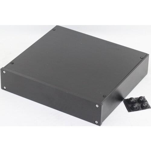 Size (mm) : W210 H46 D191 1U Profile 2204 All Aluminum Case Can Be Used As Power Amplifier Lug DAC