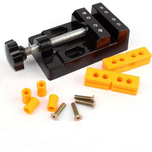 Universal 57mm Adjustable Mini Jaw Bench Clamp Drill Press Table Vise DIY Sculpture Craft Hand Fixed Repair Tool Woodworking