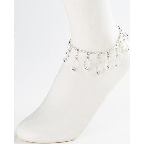 YFJEWE Jewelry Heart Simple Anklets For Women Girl Gift Chaine Cheville New Hourglass Ankle Bracelet Foot A029