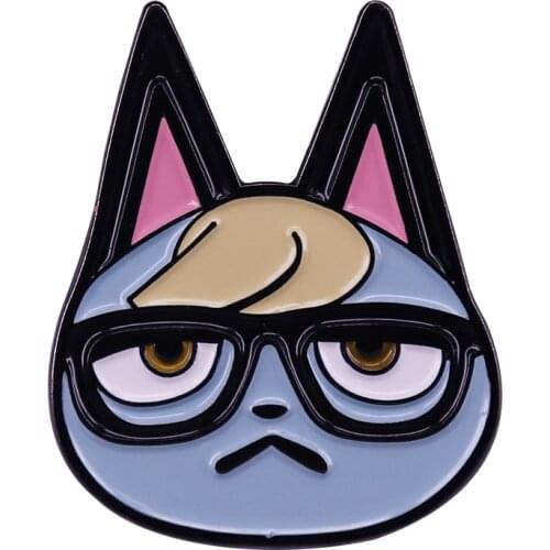 Animal Crossing Raymond Badge Hot Game Fans Cute Addition