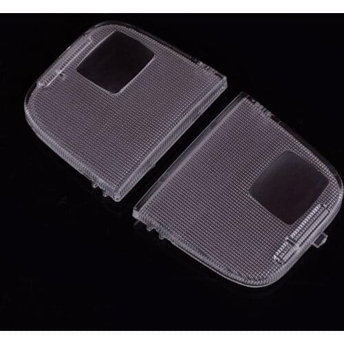 1 Pair Car Front Roof Reading Light Map Lamp Lens Shell Cover Fit For Toyota Prado FJ120 2003 2004 2005 2006 2007 2008 2009