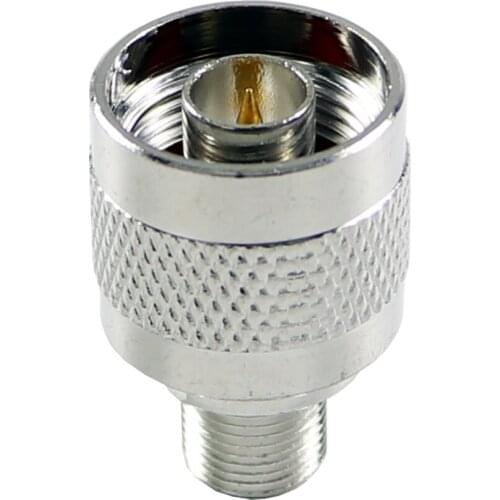 20pcs RF Connector N Male Plug Male Pin to F Female Jack Adapter