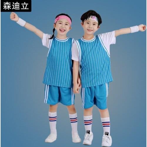 2021 Kids football Uniforms boys girl soccer Jerseys child Soccer Jersey Set Sportswear t-shirt sports suit new style