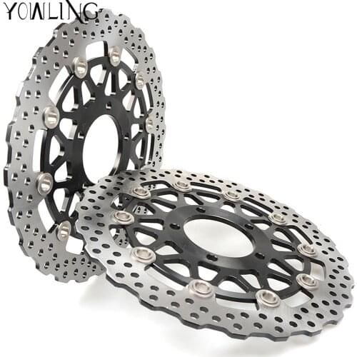 Motorcycle Parts Accessories Front Floating Brake Discs Rotor for KAWASAKI Z800 ZX-14R ZZR1400 GTR1400 2006 -2011 2012 2013 2014
