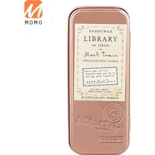 Library European-Style Imported Fragrance Bedroom Soothing Evolution Air Household Smoke-Free Aromatherapy Candle