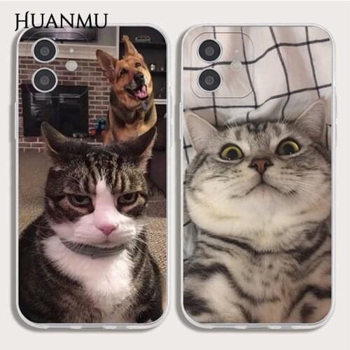 Phone Case Cat Dog Print For iPhone 6s 6P/6SP 7/8 7P/8P X/XS XR XSMAX 11 11 Pro/11 ProMax 12 12mini 12 Pro 12 Pro Max TPU Cover