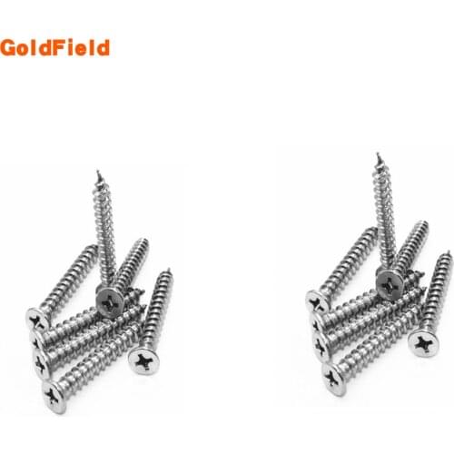 DIN7982 GB846 Stainless steel cross slotted flat head screw self tapping wood screw wallpaper screws