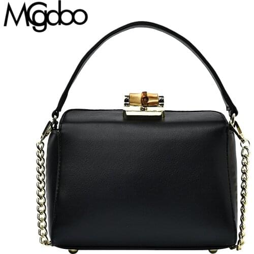 MGCDOO Designer Chain Shoulder Bag Fashion High Quality Handbag Casual Style Pouch Small Simple Box design Handbags