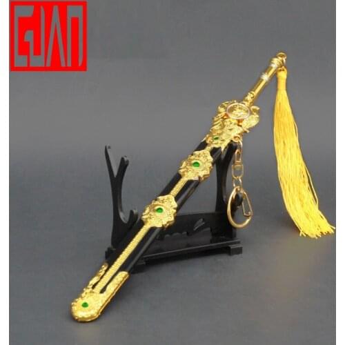 Periphery Of Forever Tribulation Game Periphery Long Sword With Light And Shadow Sword Model All Metal Crafts Ornaments