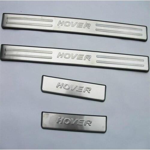 FOR 2010-2012 Great Wall Haval/Hover H5 High quality stainless steel Scuff Plate/Door Sill Car-styling Car-covers