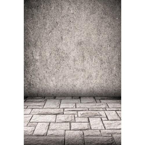 1.5x2.2m Photography Backdrop grey concrete cement wall background stone floor Newborn Baby portrait booth photo studio Backdrop