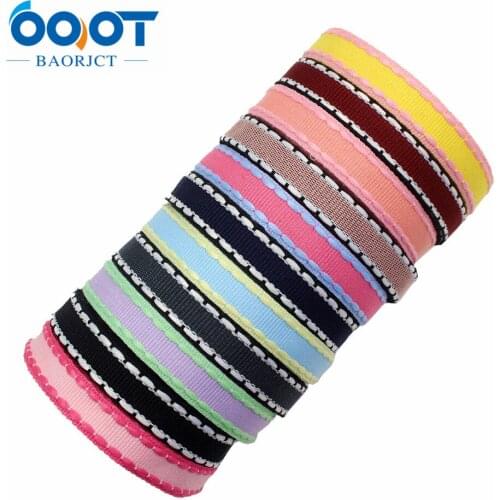 G-181028-10mm,3/8'' solid Hook jumper ribbon,10yards/lot DIY handmade bow Festival Gift Packaging Party birthday wedding gift