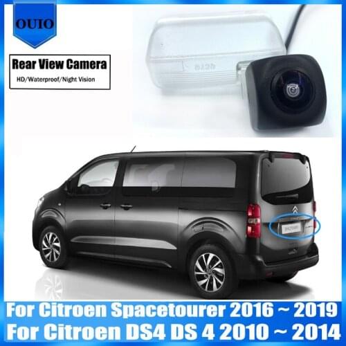 HD Rear View Camera For Citroen Spacetourer 2016 ~ 2019 For Citroen DS4 DS 4 2010 ~ 2014 Reverse BackUp Parking Camera