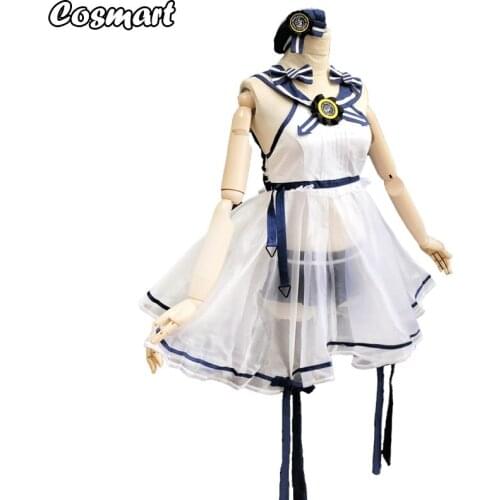 Game Arknights Gumi Uniform Cosplay Costume Swimsuit Girl Swimsuit With Hat Halloween Suit For Women New