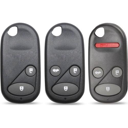 Kutery 2/3/4 Buttons Replacement Remote Car Key Shell Case Fob For Honda Accord Jazz Fit CRV S2000 Civic Odyssey