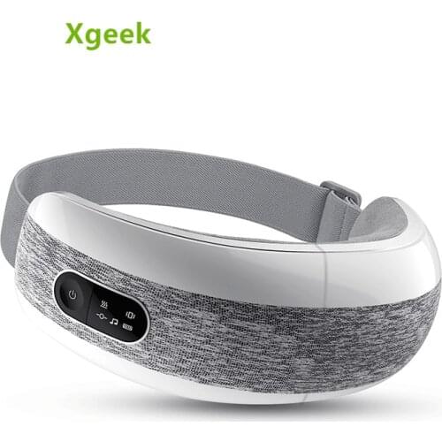 XGEEK E6 Smart 4 Modes Bluetooth Music Eye Massager 40°C Hot Compress Kneading Pressing Foldable Eye Patch Eye Strain