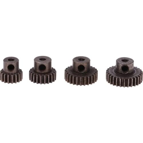 Metal Diff Main Gear 64T Motor Cogs 29/26/21/17T 1PC Differential Gear & 4PC Motor Gearfor HSP 1/10 On-road RC Car