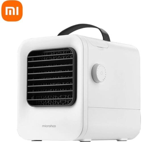 Xiaomi Microhoo Mini Air Conditioner Fan Personal Space Air Cooling Fan USB Rechargeable Stepless Adjustable For Office Bedroom