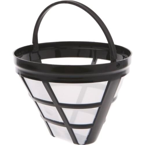 Reusable Coffee Filter Basket Cup Style Coffee Machine Strainer Mesh