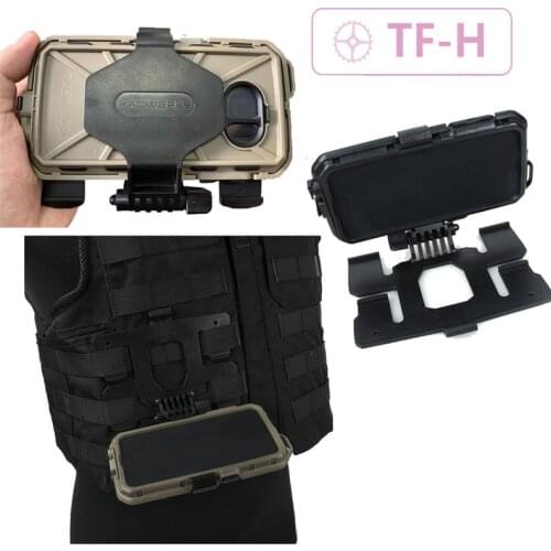 NEW TMC S7 Mobile Phone Shell Model Mounting Bracket For Tactical Vest Shape Black/khaki