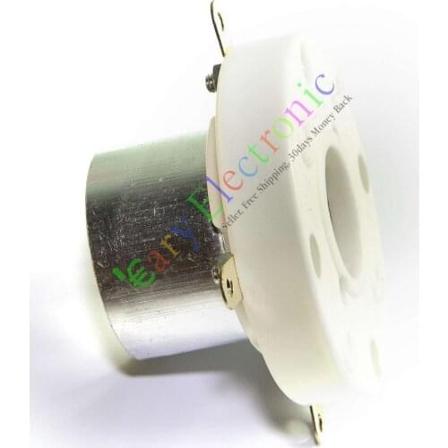 Wholesale and retail 4pc 4Pin Ceramic vacuum Tube Socket valve base for FU5 845 211 805 U4J audio amp free shipping