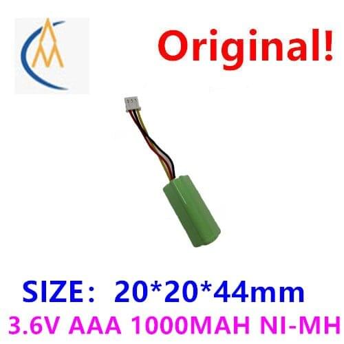 3.6V AAA 1000mah rechargeable battery Ni-MH xh2.54 pin shaped triangular flashlight equipment medical POS emergency light