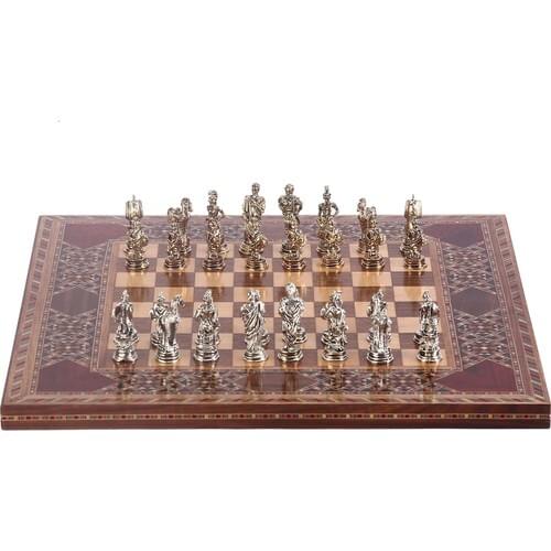 Gift Home Metal Truvalılar Chess set