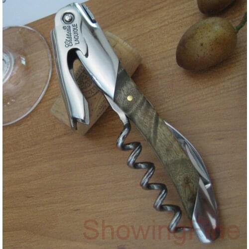 Laguiole Wine Corkscrew Opener Stainless Steel Bottle Opener Sacacorchos Custom Wine waiters Christmas Personality gifts