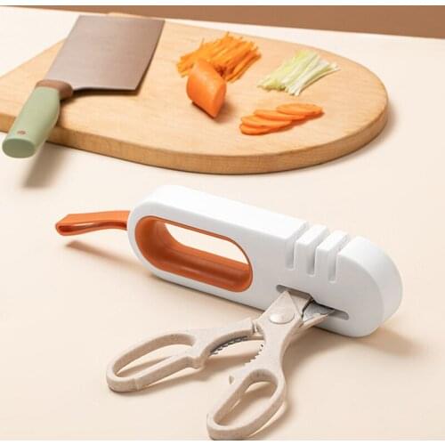 Knife Sharpener Knives Whetstone Ceramics Sharpening Tool Easy And Safe To Sharpens Stone Kitchen Tools Accessories