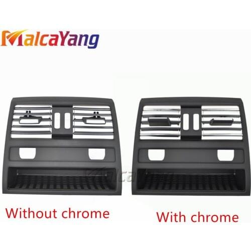 Air Conditioning Vent Outlet Rear Center Console Fresh Air Outlet Vent Grille Cover for BMW 5 SerieF10 F18 Auto Accessories Part