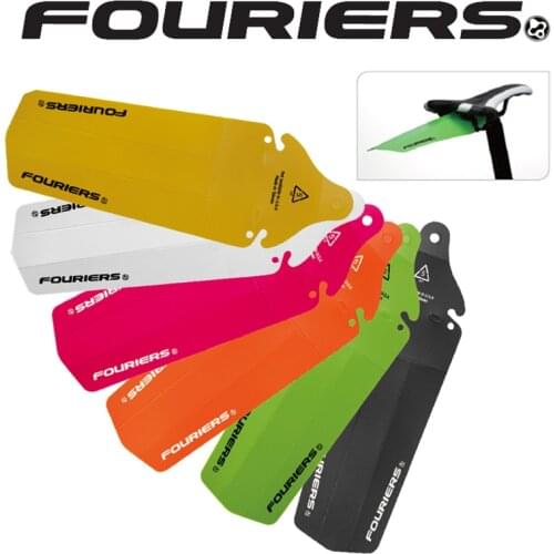 FOURIERS Road Bicycle MTB Bike Rear Fenders Saddle Rail Fender Mud Guards for MTB DH Fixed Gear Mudguard Bike Fender