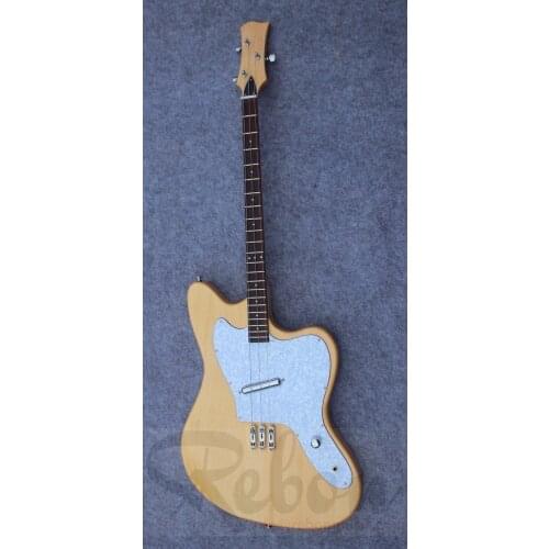 Weifang Rebon 3 string electric guitar with lipstick type pickup