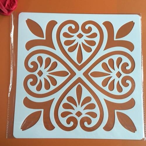 30 * 30 cm diy craft mandala stencil for woodcut painting, scrapbook wall art stamping decoration album embossed paper card